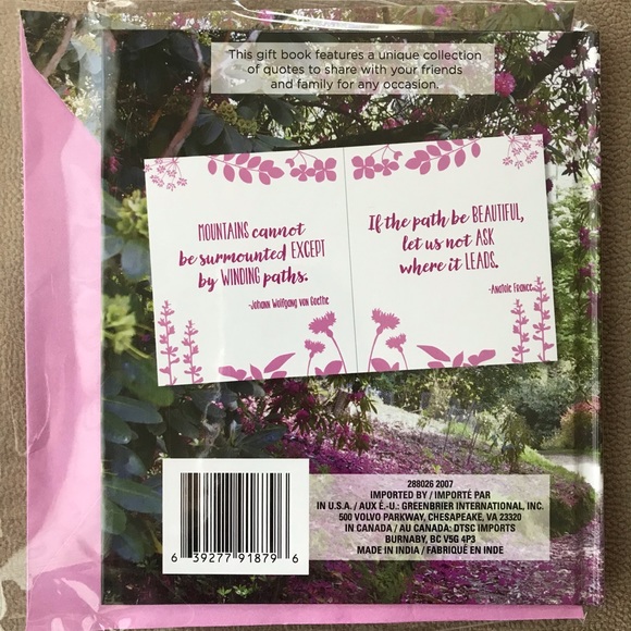 Final sale New inspirational gift book about pathways - Picture 2 of 4